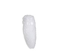 EQQHJL Jade Carving Pendant,Jadeite Jade Pendant, Pure cicada Pendant White Jade Blockbuster was Shocked to Know Men and Women Money