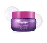 EQQUALBERRY Bakuchiol Plumping Capsule Cream Retinol Alternative Moisturizer For Firming And Pore Care With 99% Pure Bakuchiol, 5 Types Of Collagen & Ceramide Complex 1.69 Fl Oz (Pack of 1)