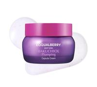 EQQUALBERRY Equalberry Deep Cera Bakuchiol Plumping Capsule Cream, 50ml, 99% Pure Bakuchiol, Non-Irritating Facial Moisturiser
