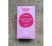 EQQUALBERRY NAD Peptide Boosting Smoothie Serum 30 ml - Hydrating & Vitality-Supporting Face Serum with NAD, Multi-Peptide Blend & Ceramide Complex | Lightweight Daily Boost