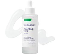 EQQUALBERRY Swimming Pool Ampoule 50 ml | Hyaluronic Acid Serum for the Face, Daily Moisturising with 5-CICA Complex, Soothing for All Skin Types, Vegan Korean