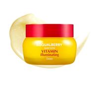 EQQUALBERRY Vitamin Illuminating Cream 50 ml - Brightening Face & Body Moisturiser with 5% Niacinamide, 3% Tranexamic Acid & Vitamin C | Lightweight Hydration & Skin Tone Support