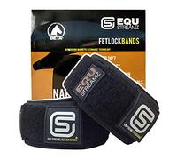EQU StreamZ Magnetic Horse Bands/Boots (pair)| Non Invasive 'no-heat' Magnetism | Suitable 24x7 use & pre & post exercise | For hocks & fetlocks | Full body coverage | Advanced Magnetic Technology