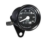 EQU7DH Digital Gauge Odometer For Off-road ADV | 12V Tachometer Black Face Dual Odometer Bike Application High Universality Fitment For Off-road ADV