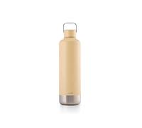 EQUA Timeless Insulated Water Bottle, Double Walled Stainless Steel, 24 Hours Cold or Up to 12 Hours Hot, BPA Free, Leak-Proof, Durable, Multifunctional (Latte, 1000ml)