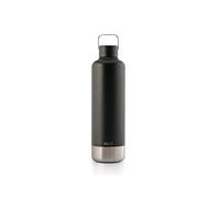 EQUA Timeless Insulated Water Bottle, Double Walled Stainless Steel, 24 Hours Cold or Up to 12 Hours Hot, BPA Free, Leak-Proof, Durable, Multifunctional (Dark, 1000ml)