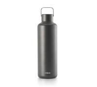 EQUA Timeless Stainless Steel Reusable Water Bottle, 1000ml, Leakproof, BPA Free, Dark