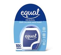 EQUAL 0 Calorie Sweetener Tablets, Sugar Substitute, Zero Calorie Sugar Free Sweetener Tablets, 100-Count
