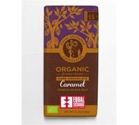 Equal Exchange Organic Caramel Crunch & Sea Salt Choc 55%