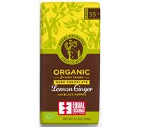 Equal Exchange Organic Lemon Ginger With Black Pepper Chocolate - 100g