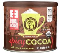 Equal Exchange Organic Spicy Cocoa with Chili Cinnamon 12 oz 340 g
