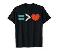 Equal Greater Than Divide Equality LGBT BLM Black Pride T-Shirt