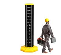 Equal Height Ruler - Bricklayer Graduated Scale | Level Positioning Ruler, Horizontal Elevation, Isometric for Father Men