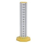 Equal Height Ruler, Elevation Leveling Ruler Tool with Dual Sided Scale and Bubble Level, Thickened Rust Proof Aluminum Alloy Gradienter for Floor Tile Laying Indoor (White Upright)