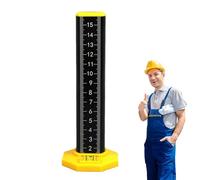 Equal Height Ruler - Tile Leveling Ruler with Bubble Level | Low Positioning Tool and for Height of Brick, Aluminium Alloy and PC PP Construction, for Ceilings