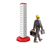 Equal Height Ruler - Tile Leveling Tool | Horizontal Positioning - Precise Bubble Level, Durable Hand Tool Perfect Ceiling Wall Floor Tile Installation DIY Construction