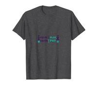 Equal Play, Equal Pay: Sports Equality Statement T-Shirt, Men, Dark Heather Grey, XXL