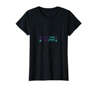 Equal Play, Equal Pay: Sports Equality Statement T-Shirt, Women, Black, 3XL