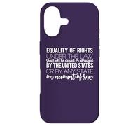 Equal Rights Amendment Full Text Feminist ERA YES Meme Case for iPhone 17
