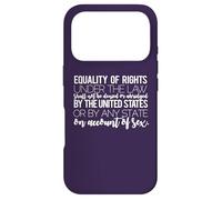 Equal Rights Amendment Full Text Feminist ERA YES Meme Case for iPhone 17 Pro