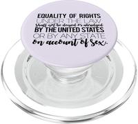 Equal Rights Amendment Full Text Feminist ERA YES Meme PopSockets PopGrip for MagSafe