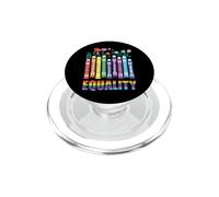 Equal Rights Books Kindness Peace Love Inclusion Equality PopSockets PopGrip for MagSafe