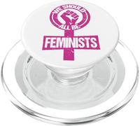 Equal Rights Feminism We Should All Be Feminists PopSockets PopGrip for MagSafe