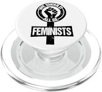 Equal Rights Feminism We Should All Be Feminists PopSockets PopGrip for MagSafe