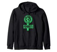 Equal Rights Feminism We Should All Be Feminists Zip Hoodie