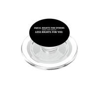 Equal Rights For Others Equality Statement Quote PopSockets PopGrip for MagSafe