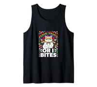 Equal Rights Or I Bites LGBT Rainbow Cat Pride Tank Top
