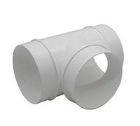 Equal T Piece | Push-fit installation, works to duct in to different areas and join different duct