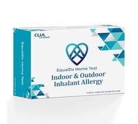 EqualDx at-Home Indoor & Outdoor Inhalant Allergy Test -IgE Antibody Environmental Allergy Test for Most Common Inhalant Allergens, Clinically Accepted Allergy Test, Painless Collection