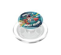 Equality Astronaut Equality Is Not Rocket Science Gay Pride PopSockets PopGrip for MagSafe