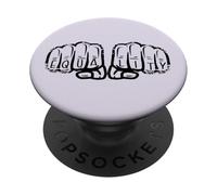 EQUALITY FIST Knuckle Tattoos Feminist Meme Gender PopSockets Adhesive PopGrip