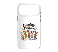 Equality For Everyone Inclusive Unity Inspirational Graphic Case for iPhone 17 Pro Max