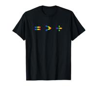 Equality Greater Than Division Anti-Racism LGBT Symbol Pride T-Shirt