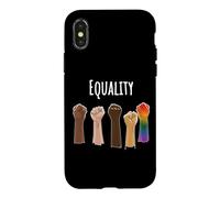 Equality Humanrights Gay Love Pride LGBTQ BLM Feminist Case for iPhone X/XS