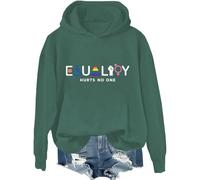 Equality Hurts No One Hoodie, Equality Hurts No One Shirt, Equality Love Together Human Rights Sweatshirt Green