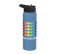 Equality Hurts No One LGBT Gay Pride Equality & Human Rights Stainless Steel Insulated Water Bottle