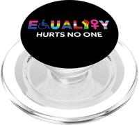 Equality Hurts No One Rainbow Gay Pride LGBT Human Rights PopSockets PopGrip for MagSafe
