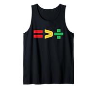 Equality Is Greater Than Division Juneteenth Math Sign Tank Top