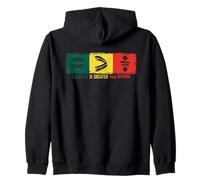 Equality Is Greater Than Division Social Justice Activism Zip Hoodie