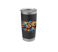 Equality is Greater Than Division Unity Tee Graffiti Style Stainless Steel Insulated Tumbler