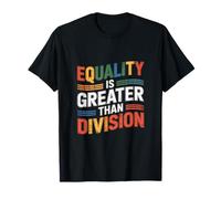 Equality Is Greater Than Division Vintage T-Shirt