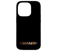 Equality LGBTQIA+ Rainbow Design Pride & Anti-Racism Case for iPhone 14 Pro