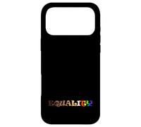 Equality LGBTQIA+ Rainbow Design Pride & Anti-Racism Case for iPhone 17 Pro Max