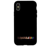 Equality LGBTQIA+ Rainbow Design Pride & Anti-Racism Case for iPhone X/XS