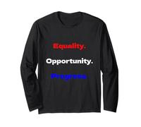 Equality Opportunity Progress Apparel Long Sleeve T-Shirt