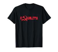 Equality Retro Communist Symbol red and Cream top T-Shirt
